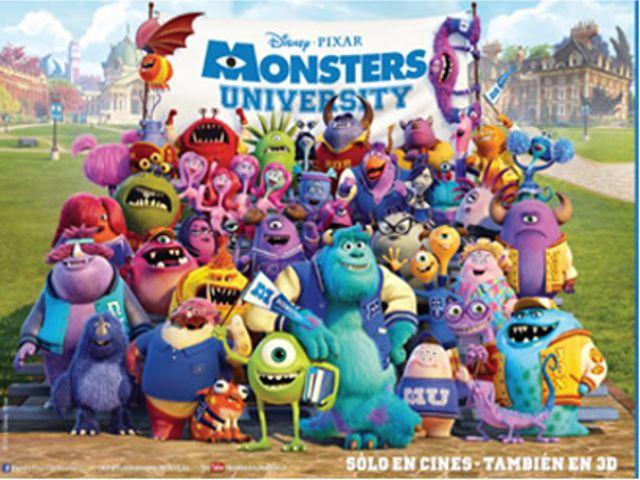 Una promo inspirada en MONSTERS UNIVERSITY