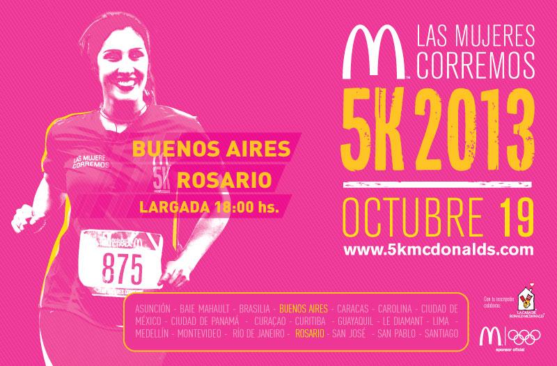 Llega a Buenos Aires la cuarta edición de la Carrera McDonald’s 5K